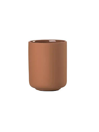 ZONE DENMARK | Bicchiere portaspazzolino UME 8,3x10,3cm Terracotta