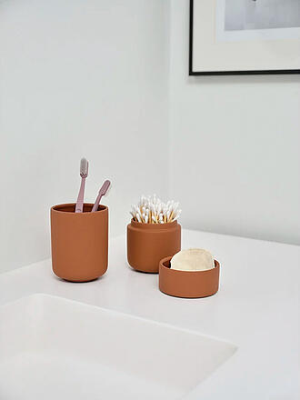 ZONE DENMARK | Bicchiere portaspazzolino UME 8,3x10,3cm Terracotta