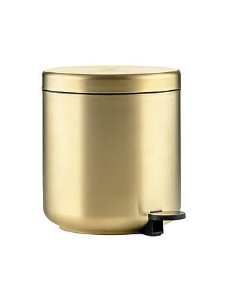 ZONE DENMARK | Pattumiera a pedale da bagno UME BRASS 19,5x22cm Oro