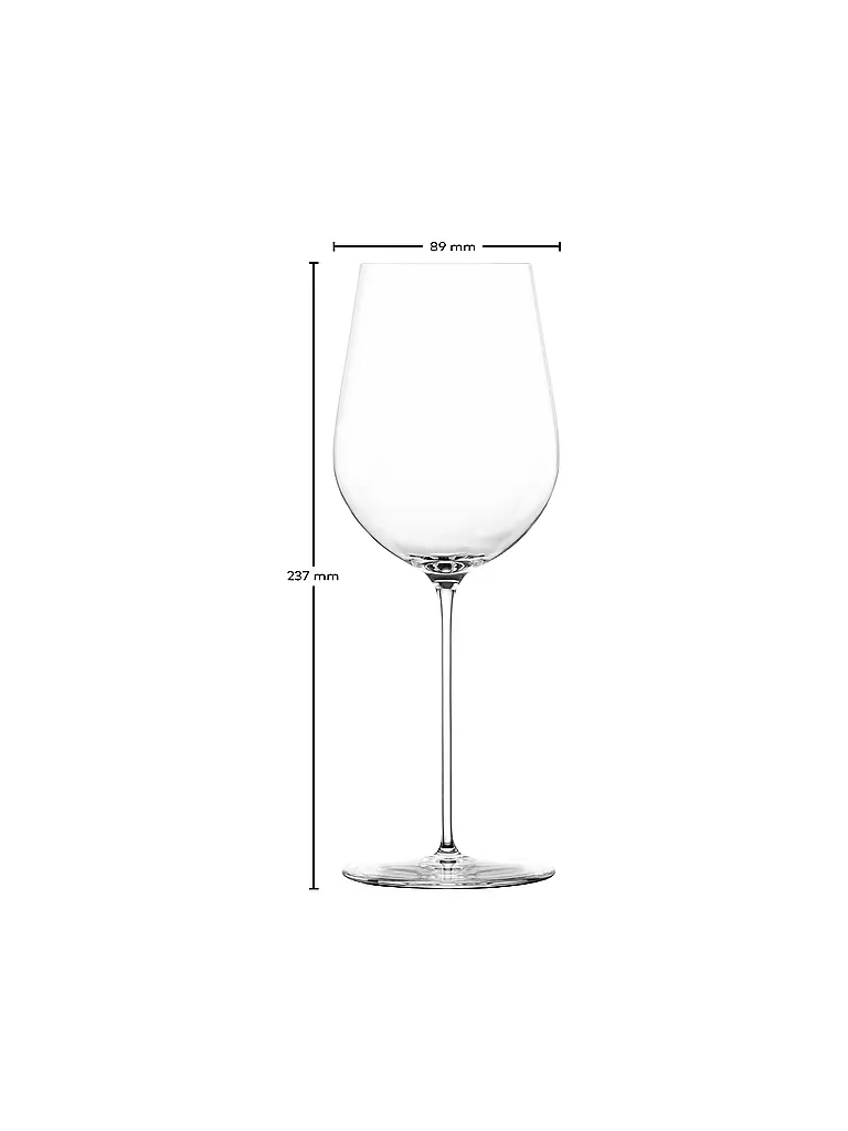 ZWIESEL GLAS | Set di 2 bicchieri da vino bianco VUELO | Trasparente