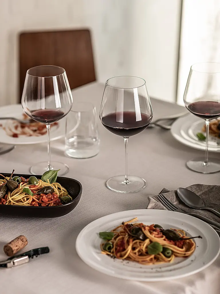 ZWIESEL GLAS | Set di 2 bicchieri da vino rosso Borgogna VUELO | Trasparente