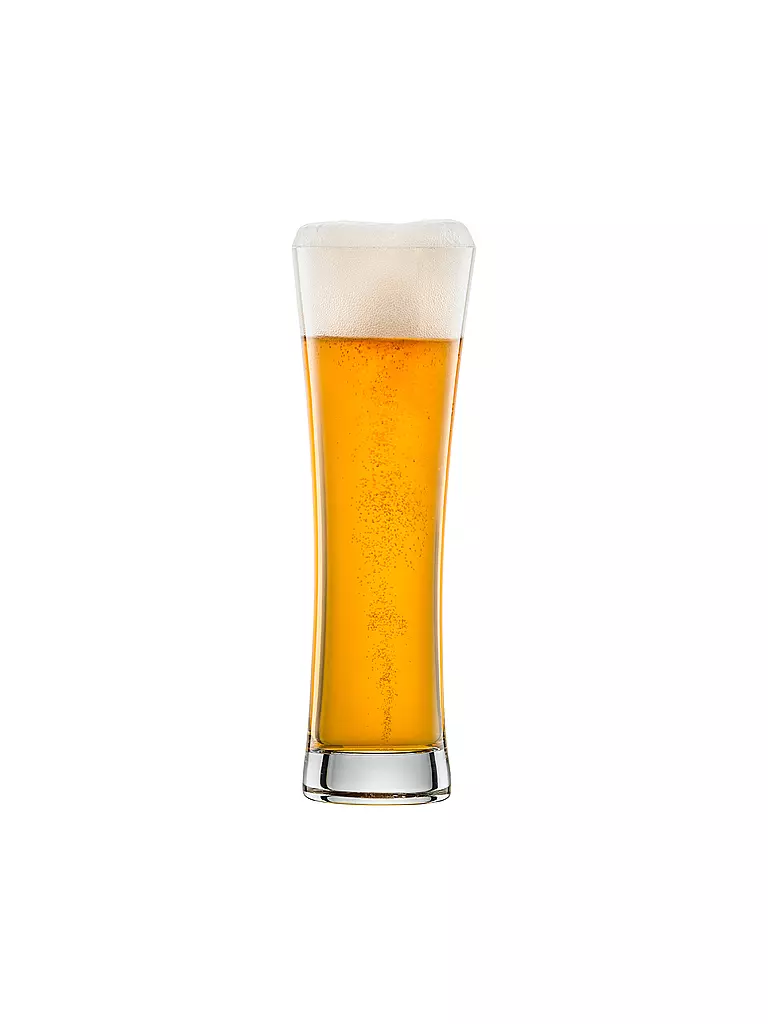 ZWIESEL GLAS | Set di 4 bicchieri da birra WEIZENBIER 0,3l | Trasparente