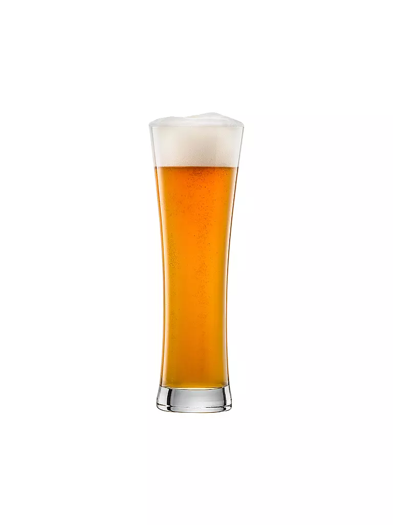 ZWIESEL GLAS | Set di 4 bicchieri da birra WEIZENBIER 0,5 l | Trasparente