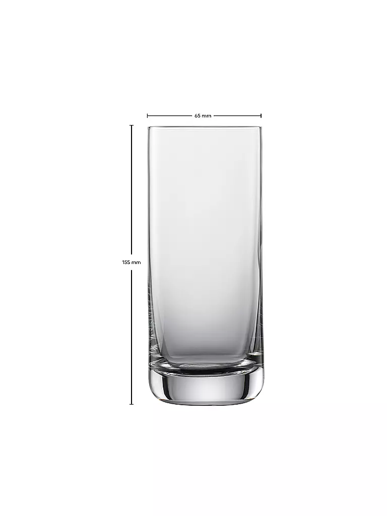 ZWIESEL GLAS | Set di 6 bicchieri da long drink SIMPLE 370ml | 