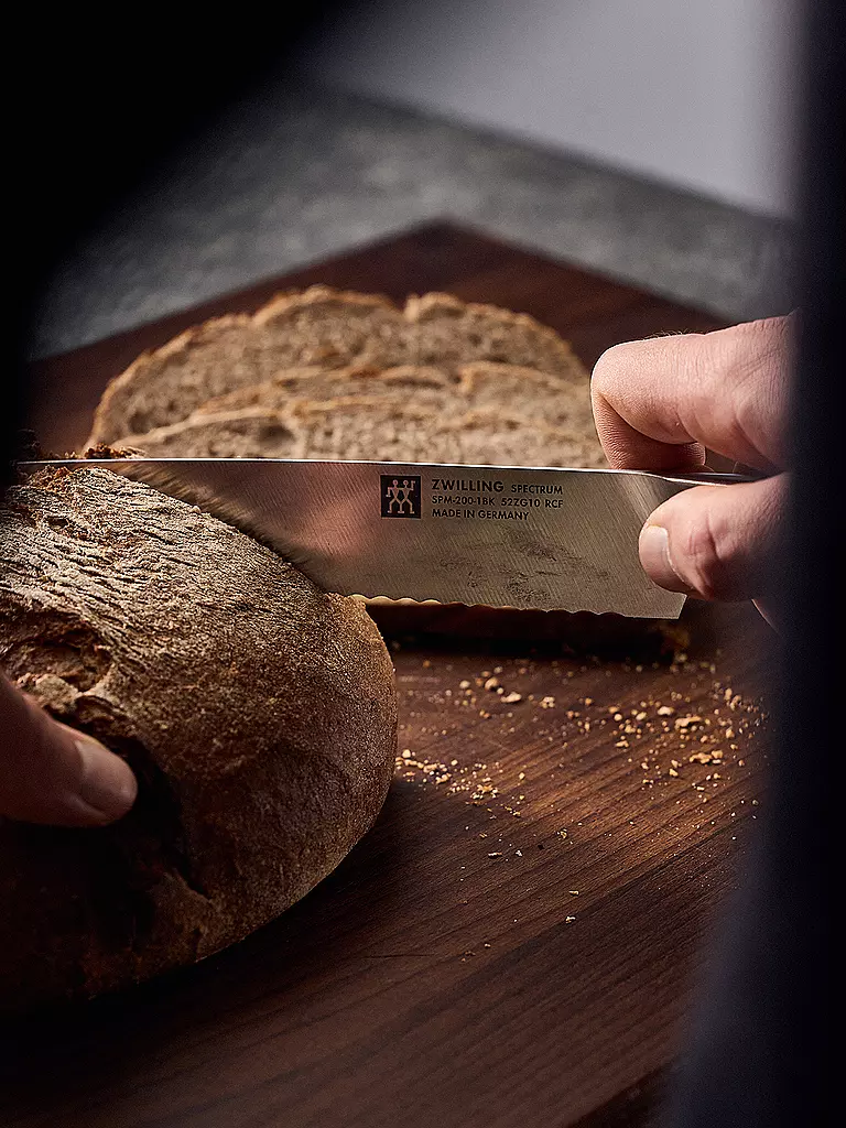 ZWILLING | Coltello da pane 20 cm SPECTRUM Micarta | Marrone