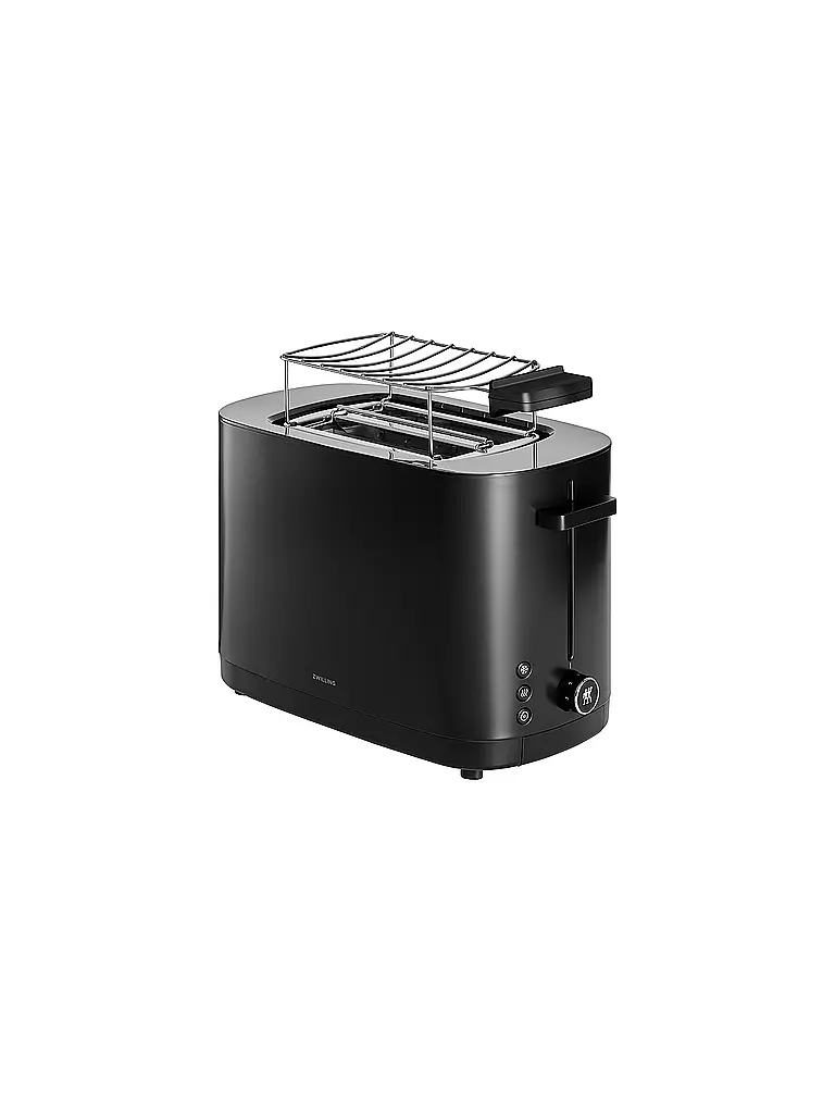 ZWILLING | ENFINIGY® Tostapane 2 fette acciaio inox 2 fessure corte Nero | 