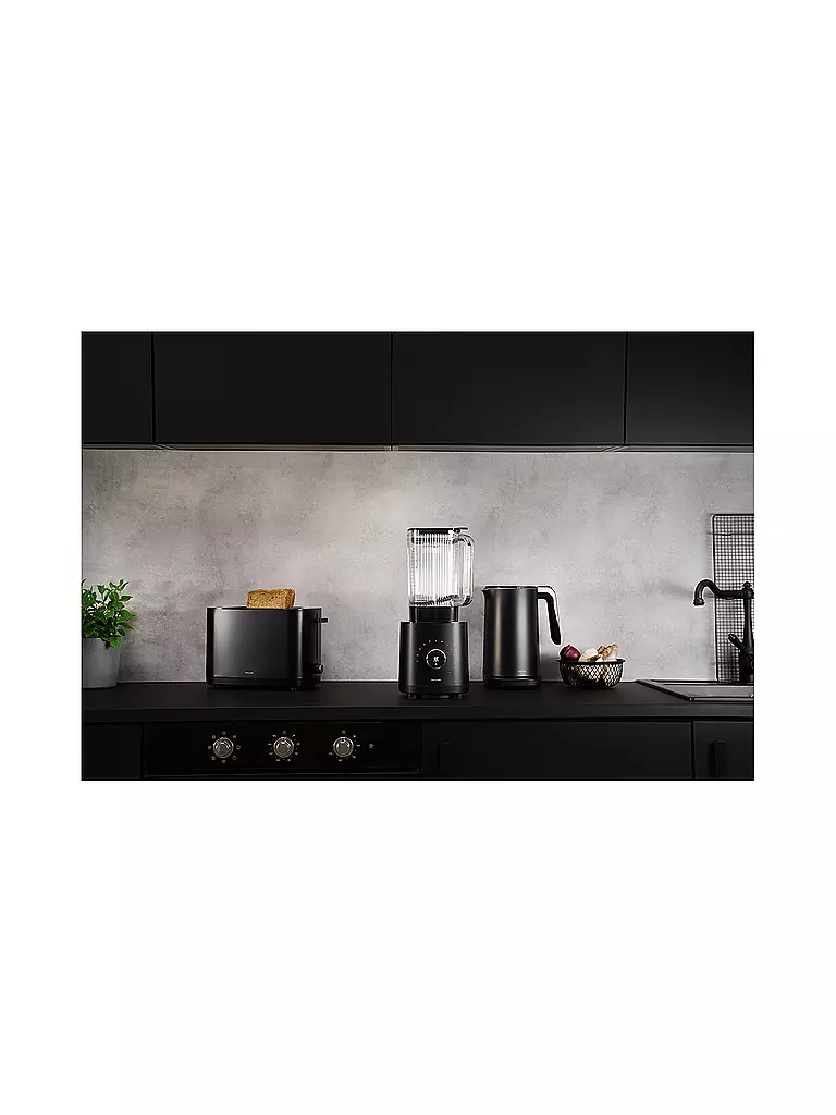 ZWILLING | ENFINIGY® Tostapane 2 fette acciaio inox 2 fessure corte Nero | 