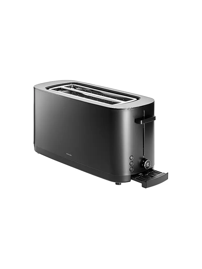 ZWILLING | ENFINIGY® Tostapane 4 fette acciaio inox 2 fessure lunghe Nero | Nero