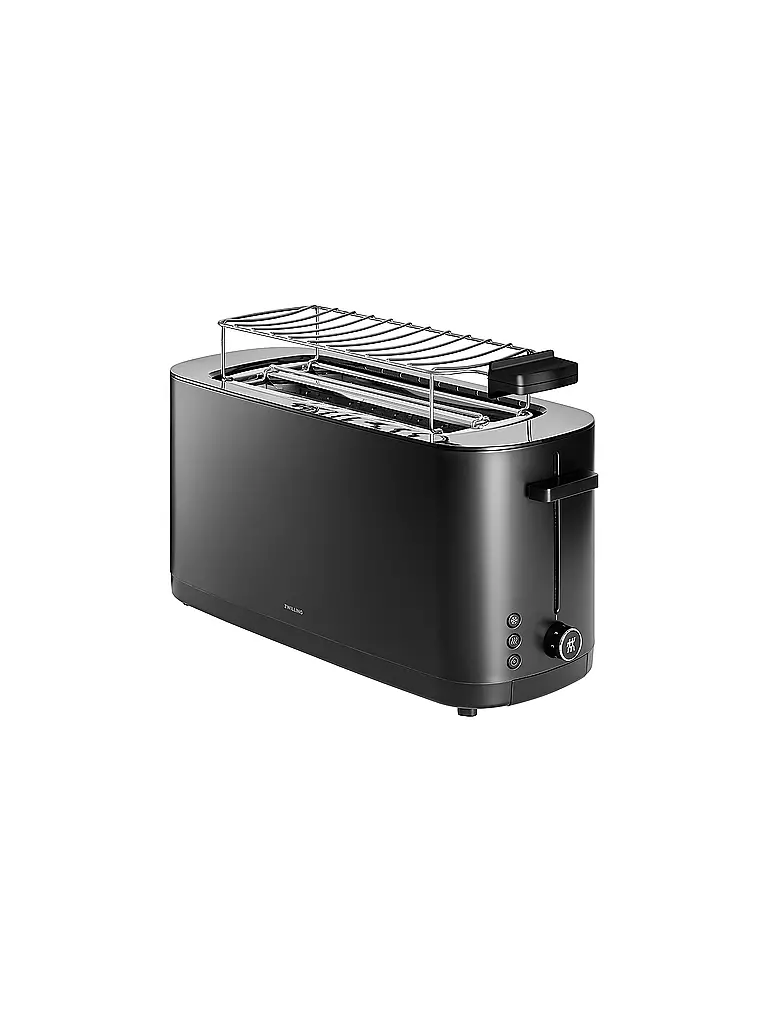 ZWILLING | ENFINIGY® Tostapane 4 fette acciaio inox 2 fessure lunghe Nero | 