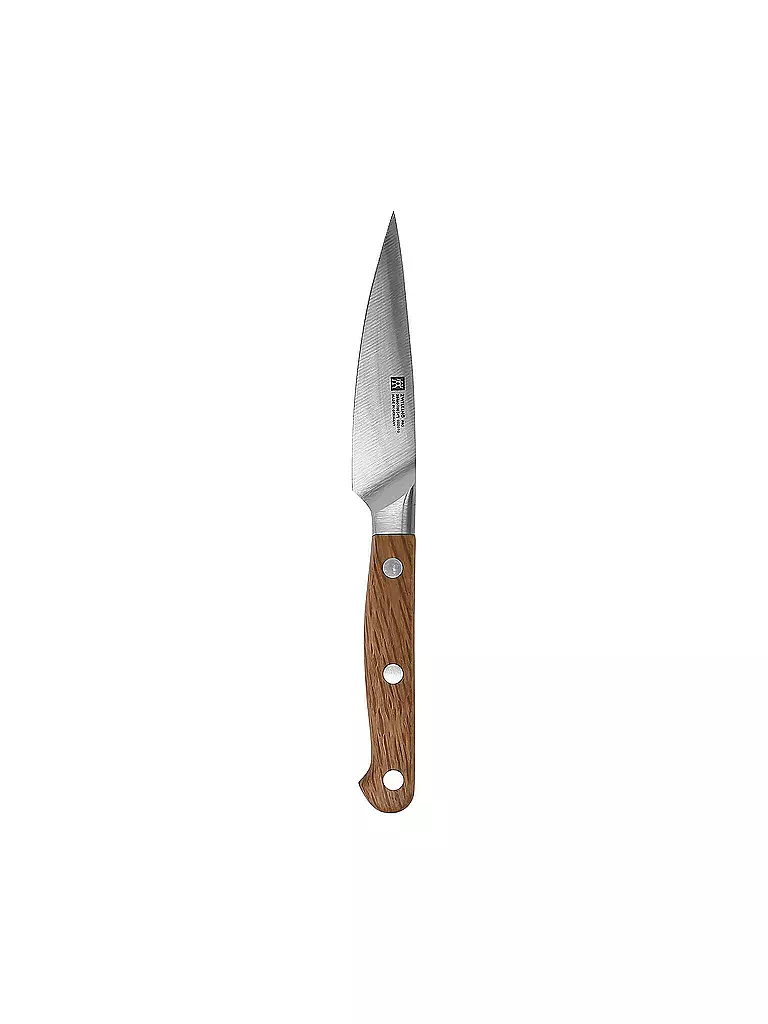 ZWILLING | Messerset 3-teilig PRO WOOD Steineiche | Marrone
