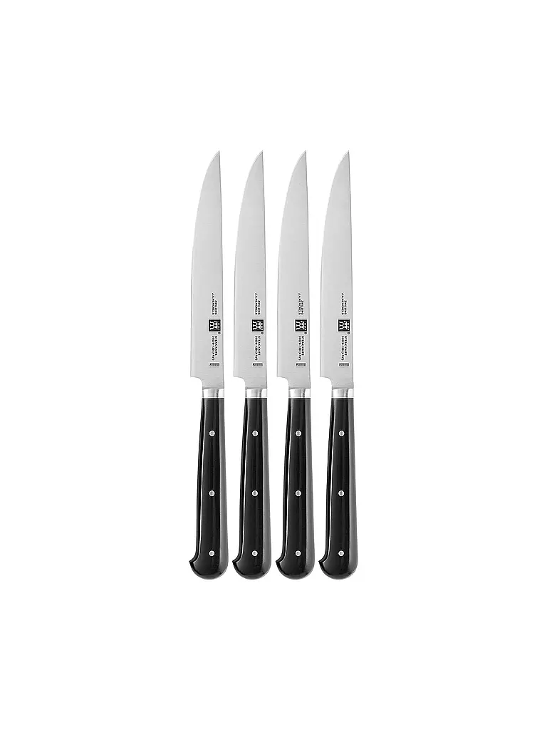 ZWILLING | Set di coltelli da bistecca, 4 pezzi | Nero
