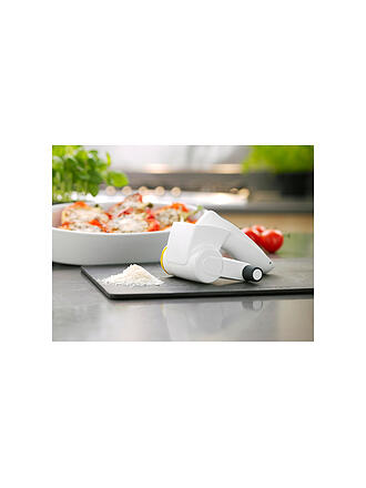 ZYLISS | Grattugia per formaggio CLASSIC con tamburo fine in acciaio inox bianco